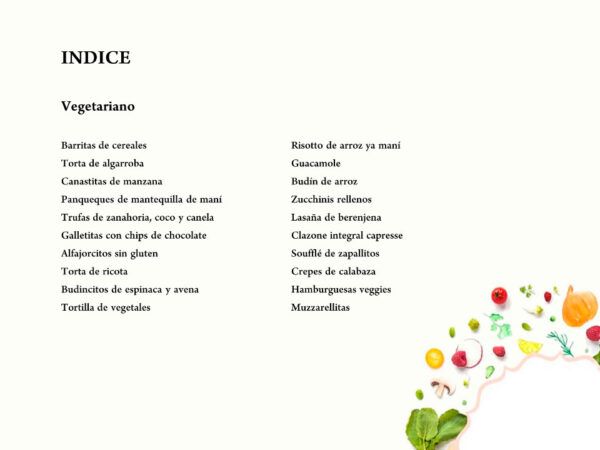 Recetario Vegetariano - Imagen 2